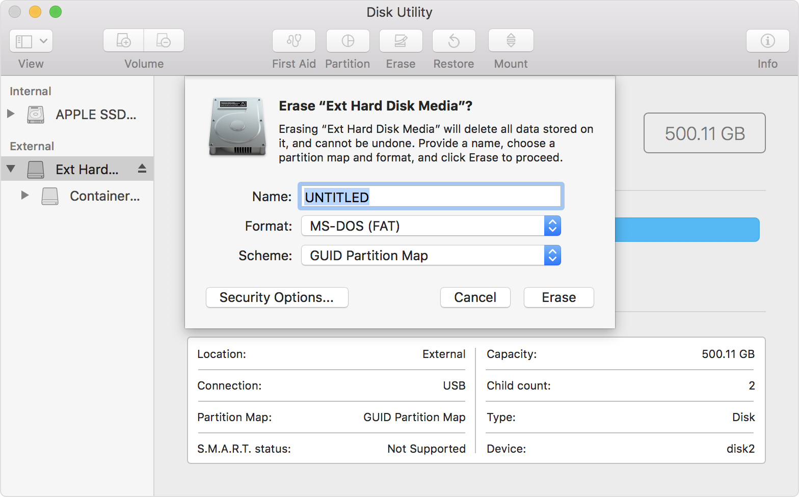 USB LowLevel Format for mac instal free